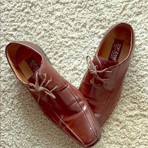 Brown dresss shoes